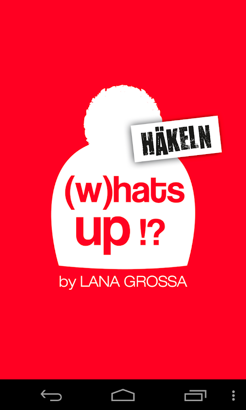 Android application (W)hats up - Häkeln screenshort