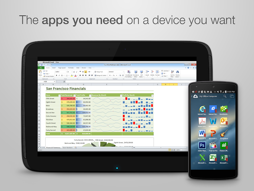 Parallels Access Screen 3
