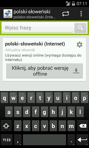 Polish-Slovenian Dictionary