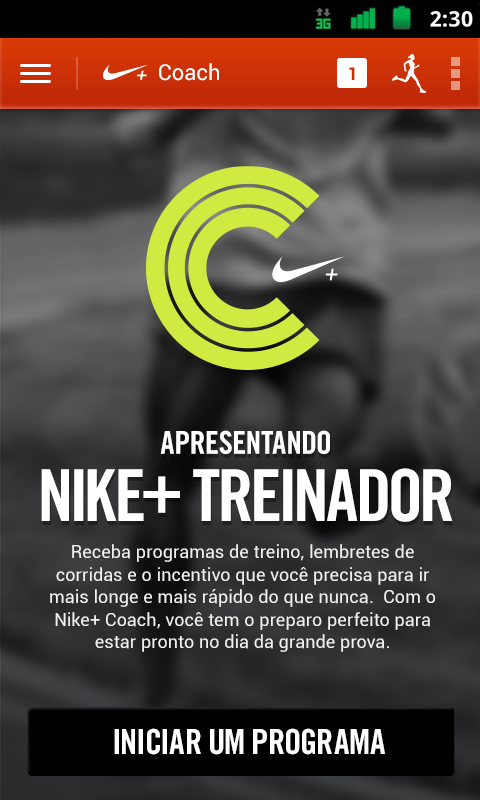 Nike+ Running - screenshot