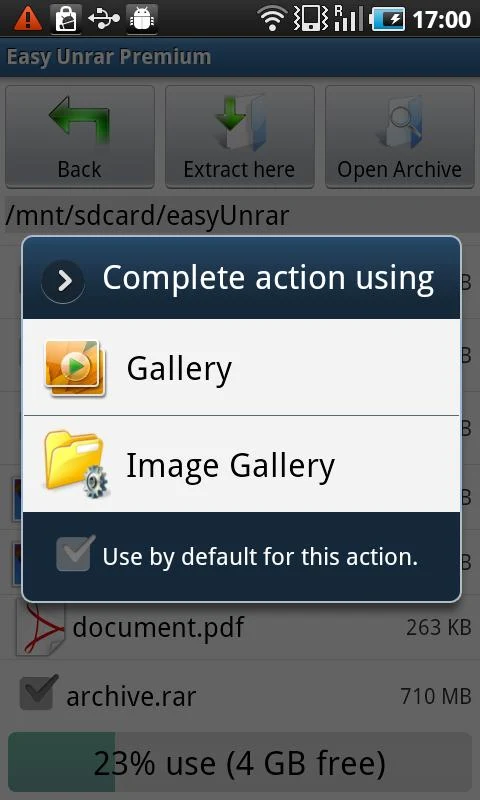 Easy Unrar Unzip & zip premium - screenshot