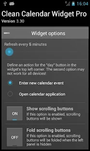 Clean Calendar Widget Pro - screenshot thumbnail