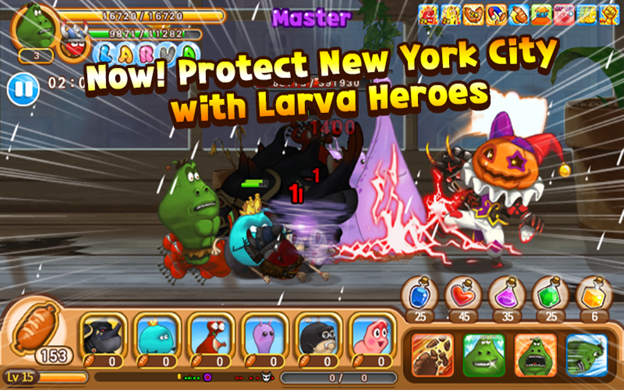 Larva Heroes Lavengers Android Apps On Google Play