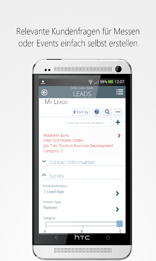 OMS Lead App