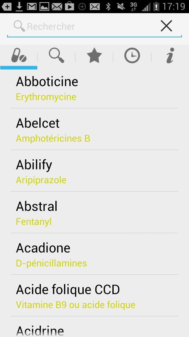 Le Guide des 4000 médicaments Screen 2