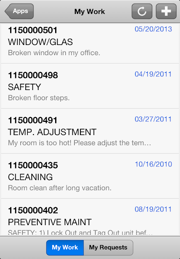 ARCHIBUS Mobile Client 1.0