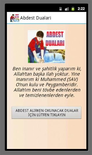 Abdest Duaları