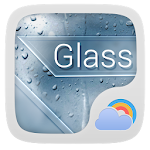 Glass Reward Theme GO Weather Apk