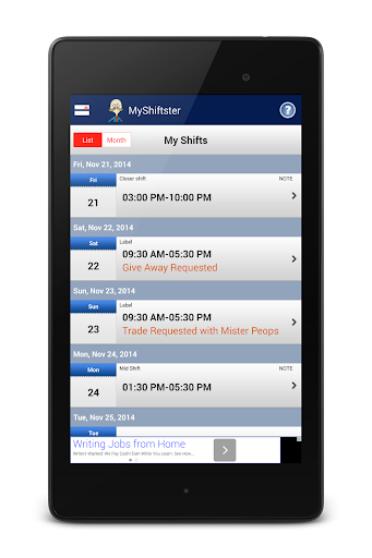 免費下載生產應用APP|MyShiftster app開箱文|APP開箱王
