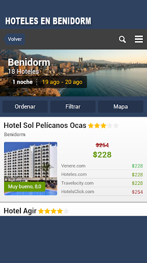 Hoteles en Benidorm