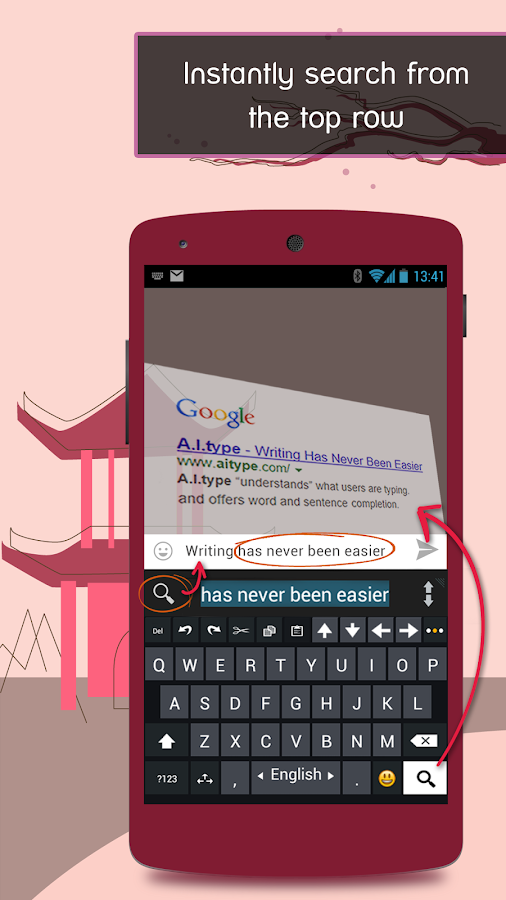 além de teclado ai.type - screenshot