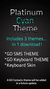 How to mod GO SMS Platinum Cyan Theme 1.1 mod apk for laptop