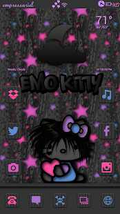 Emo Kitty Go Launcher