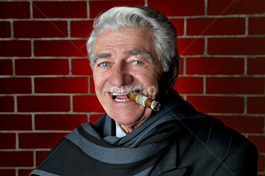 Seymour Cassel by Barry Shurchin - People Portraits of Men