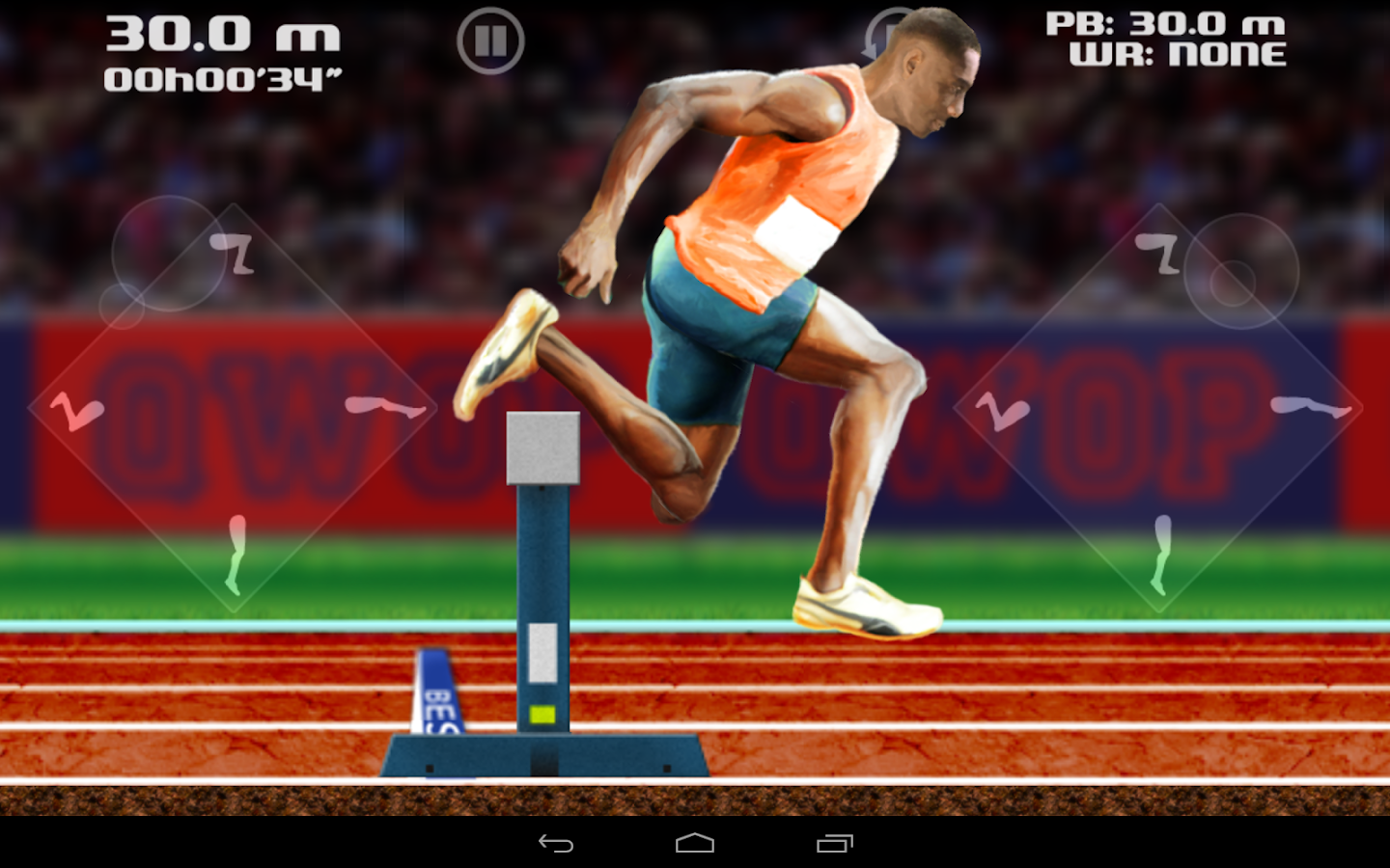 QWOP Google Play の Android アプリ