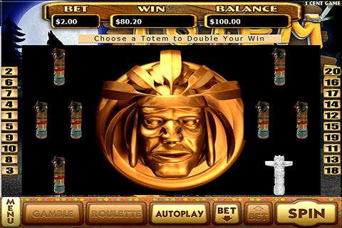 Totem Treasure Slots Screen 2