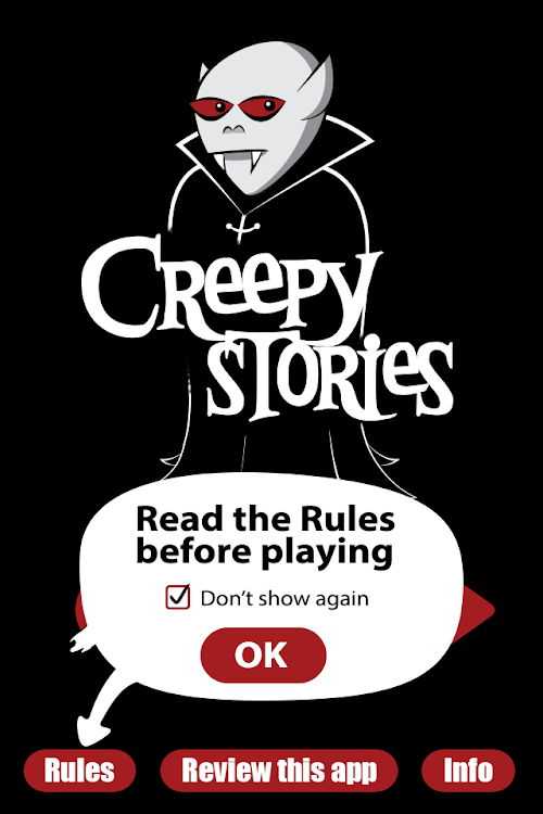 Android application Creepy Stories screenshort