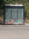 Bus Stop Art Mural