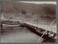 Brug bij Takengon aan het meer Laut Tawar