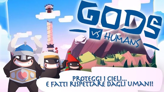 Screenshot dell'applicazione Android Gods VS Humans