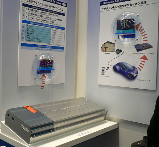 a lithium-ion battery for