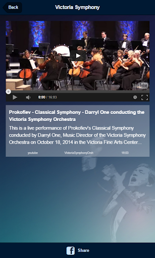 【免費娛樂App】Victoria Symphony (TX)-APP點子