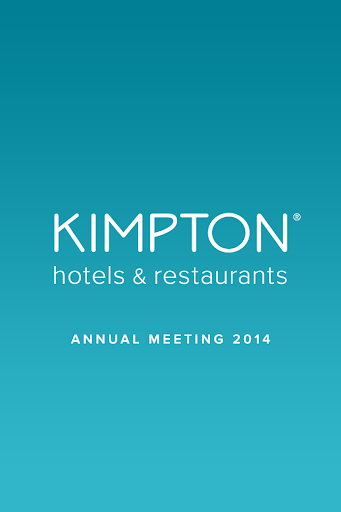 Kimpton National Meeting 2014