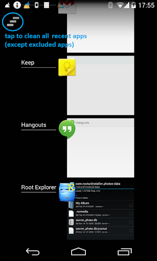 Recent App Cleaner Free Xposed
