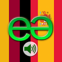 German to Spanish Pro logo