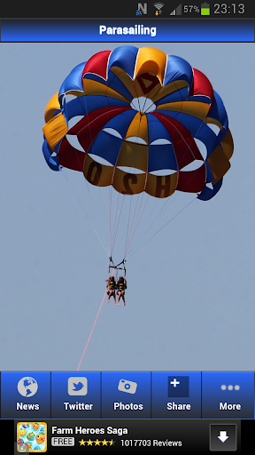 Parasailing