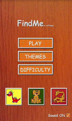FindMe Memory Cards Game