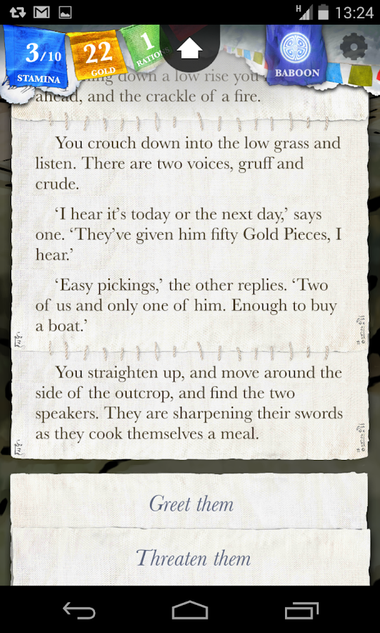Sorcery! - screenshot