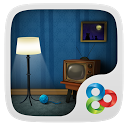 Find the cat GO Launcher Theme mobile app icon