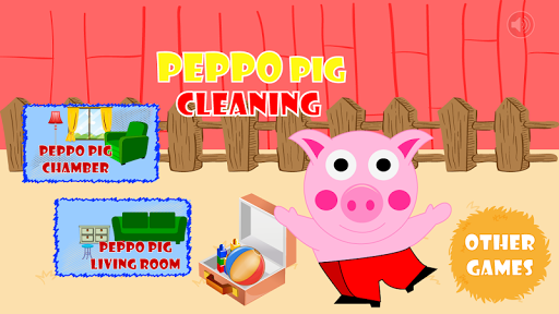 Peppo Pig toys clean