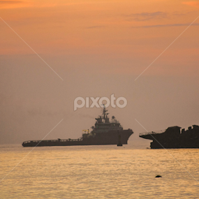 tug by Daniel Pacurici - Transportation Boats