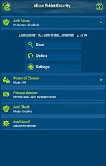 eScan Tablet Security Captura de tela 6