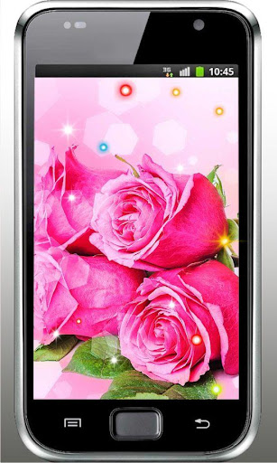 Pink Roses Free live wallpaper