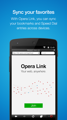 Opera Mini mobile web browser screenshot #5