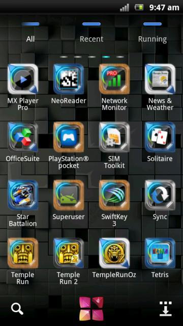 Next Style Go Launcher Theme - screenshot