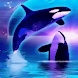 Pretty Whales Live Wallpaper