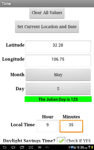 【免費教育App】NMSU Solar Calculations-APP點子