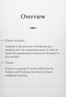 Grammar : Clause Analysis Screenshots 5