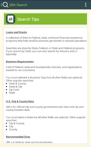 【免費財經App】SBA Search-APP點子