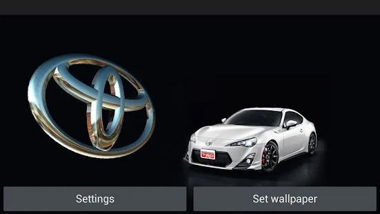 3D TOYOTA Logo HD LWP - screenshot thumbnail
