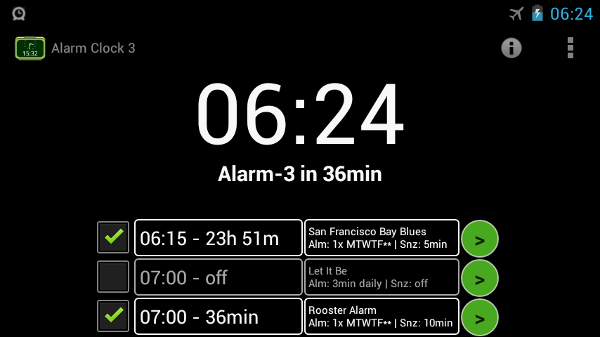 Music alarm clock 3 13 fixtures