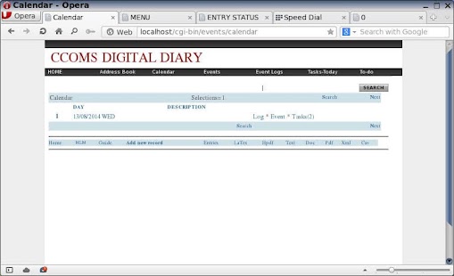 Lastest CCOMS Events manager and diary APK
