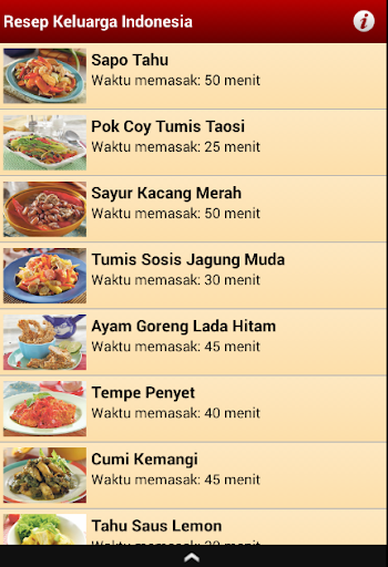 Resep Menu Keluarga