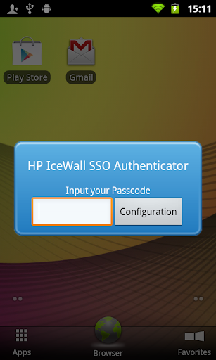 HP IceWall SSO Authenticator