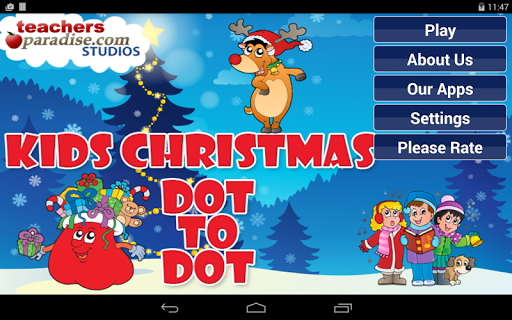 Christmas Kids Connect Dots