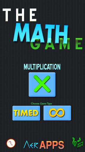 The Math Game - Multiplication